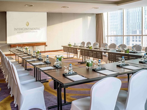 meeting room at intercontinental hanoi landmark72 hanoi city hotel